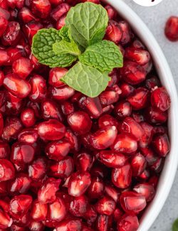 How to cut a pomegranate open long pin