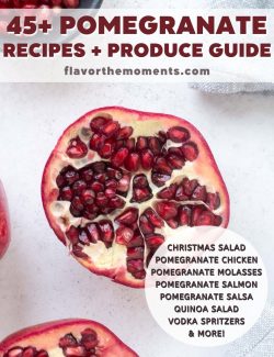 Pomegranate recipes short pin