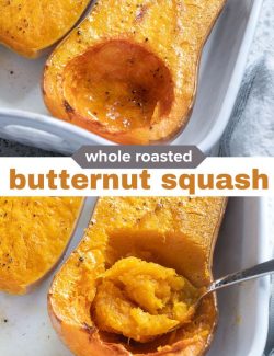 Whole Roasted Butternut Squash