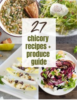 27 Chicory recipes short collage pin
