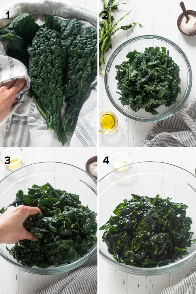 How to prep and massage kale