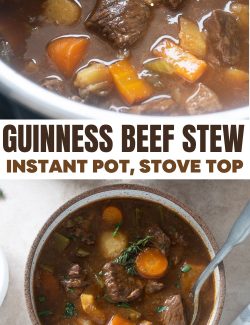 Guinness Beef Stew long collage pin