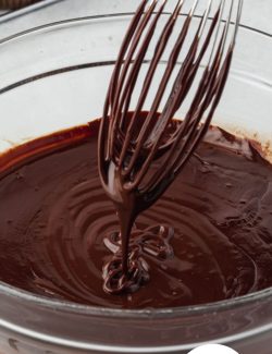 How to make chocolate ganache long pin