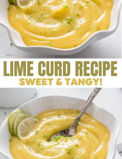 Lime curd recipe long collage pin