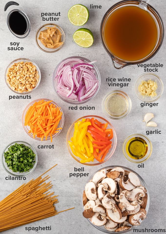 thai pasta recipe ingredients
