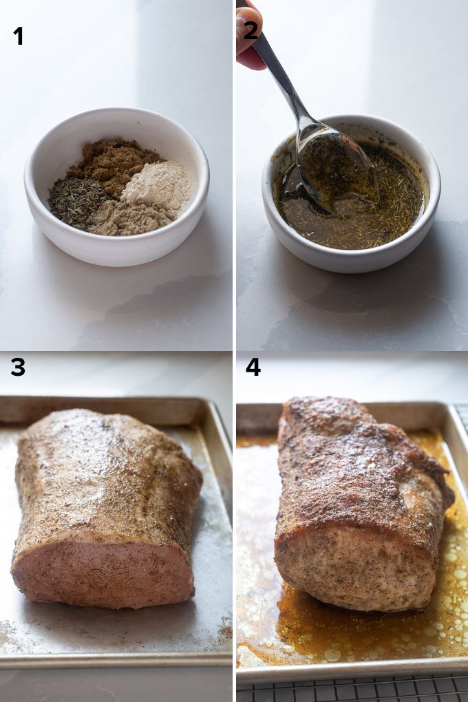 How to make pork loin in oven