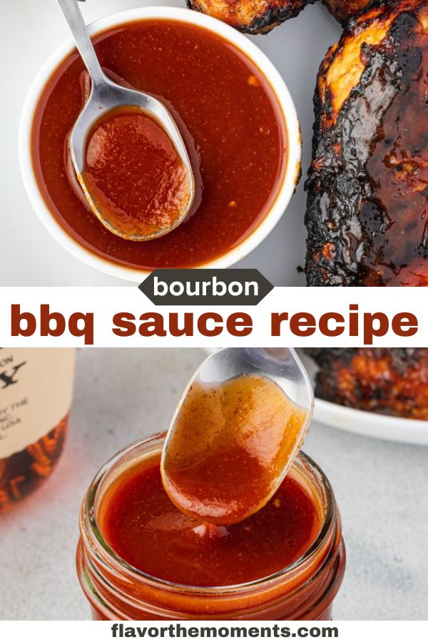 Homemade Bourbon BBQ Sauce Flavor the Moments