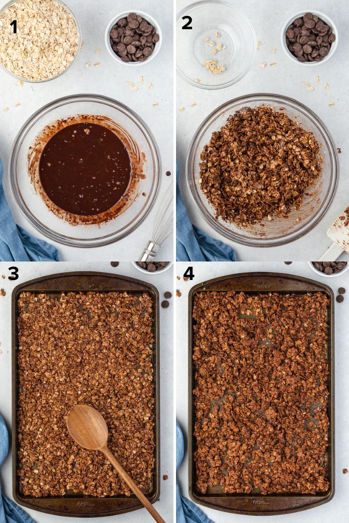 How to make chocolate granola
