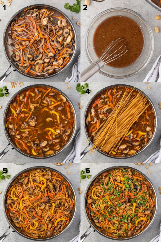 How to make thai spaghetti