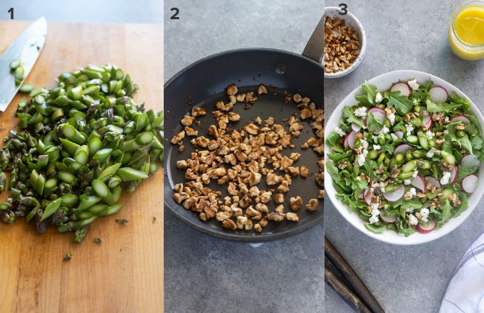 How to make cold asparagus salad