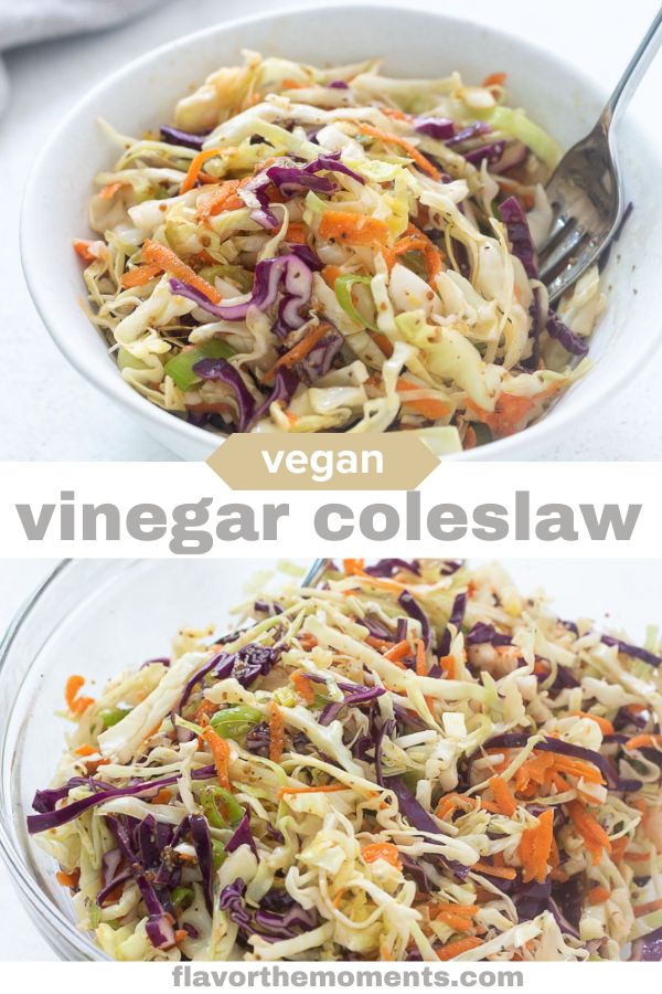 Vinegar Coleslaw Recipe No Mayo!