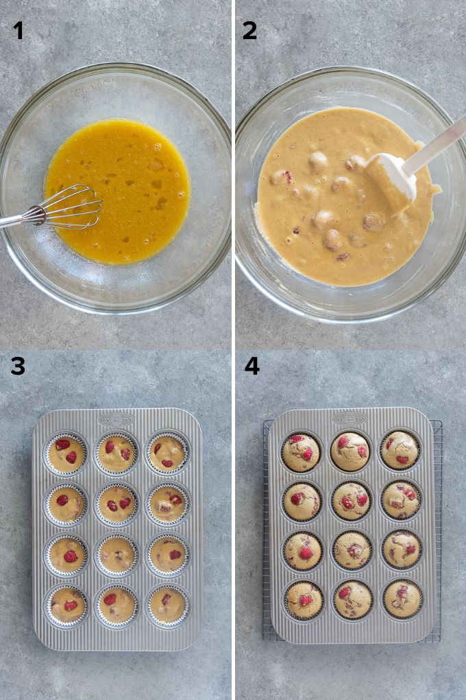 How to make raspberry muffins
