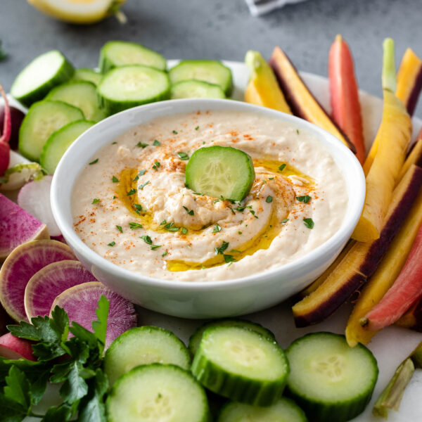 White Bean Hummus No Tahini!