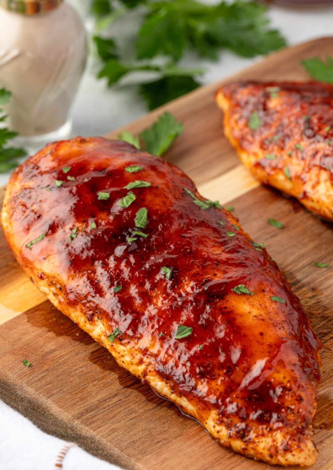 Air Fryer BBQ Chicken - Flavor The Moments