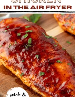 How to make BBQ chicken in air fryer long pin