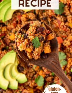 Mexican quinoa recipe long pin