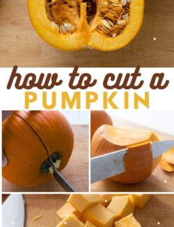 How to Cut A Pumpkin long collage pin