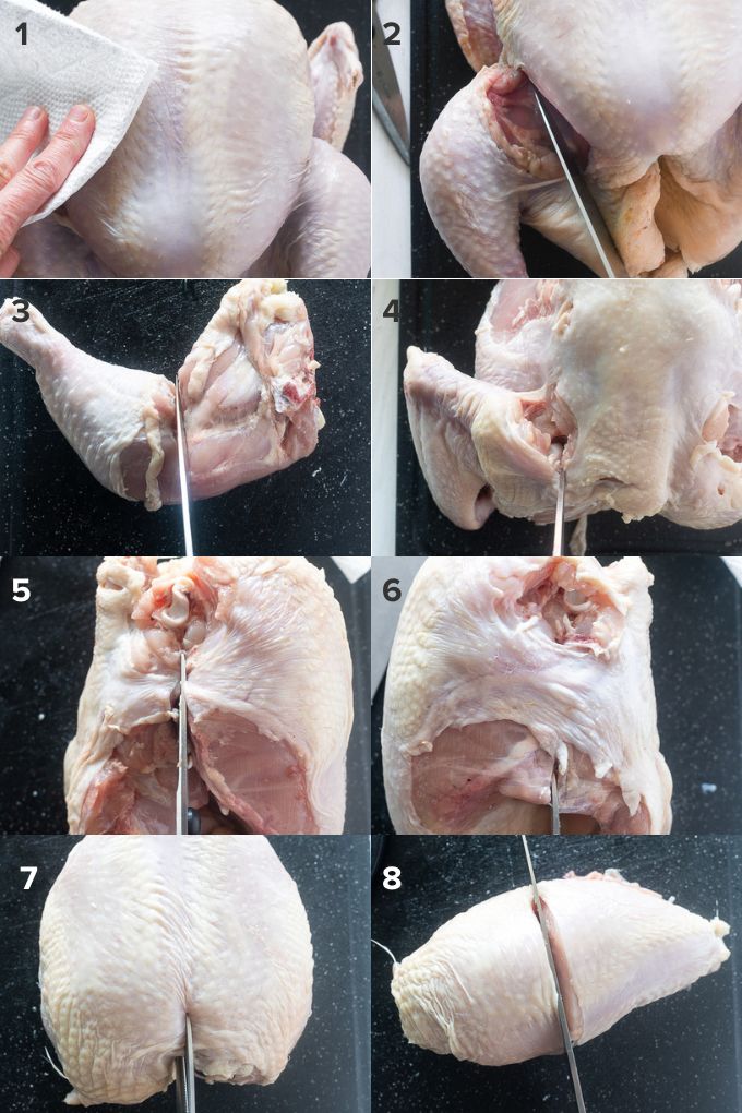 How to break down a chicken