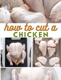 How to cut a chicken long collage pin