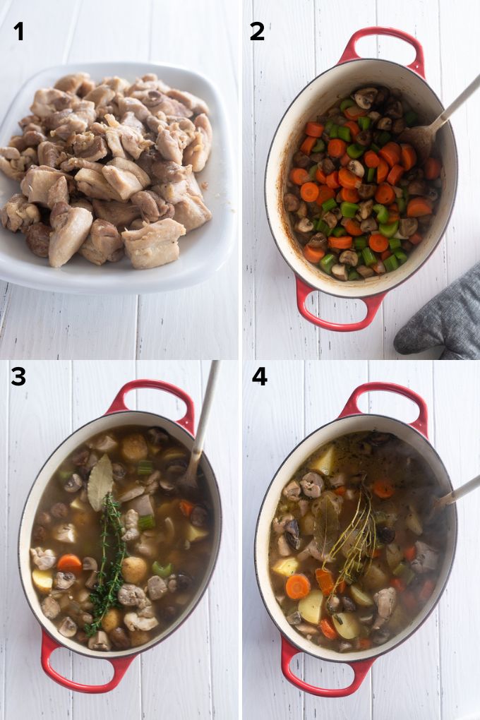 How to make chicken stew