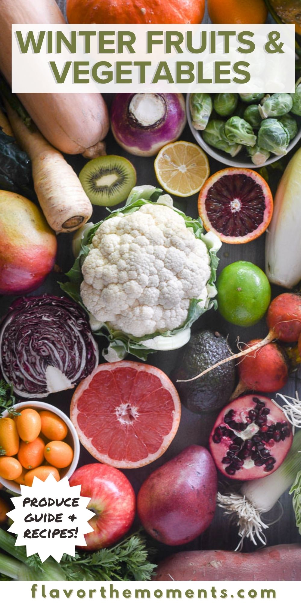 Winter Fruits and Vegetables Seasonal Produce Guide