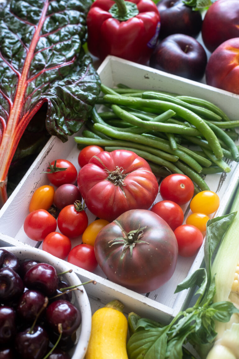 August Seasonal Produce Guide - Flavor the Moments