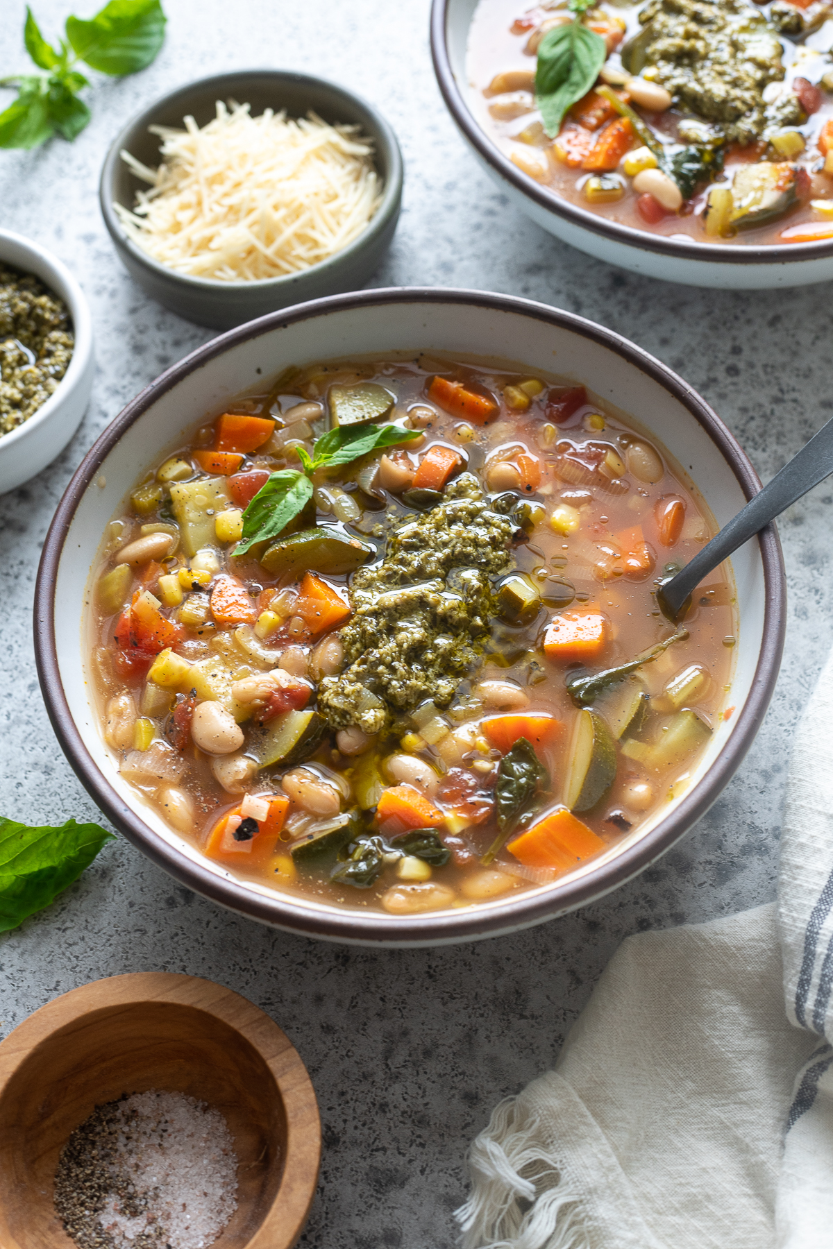 Classic Healthy Homemade Winter Minestrone Soup: Easy One-Pot Meal