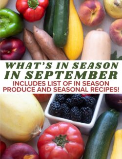 What's in season in September long pin.