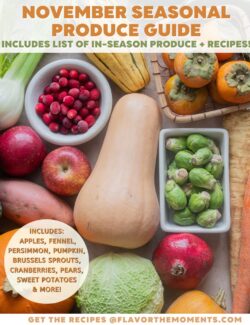 November seasonal produce guide pin.