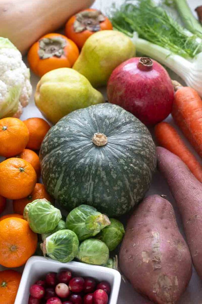 What's in season in December.