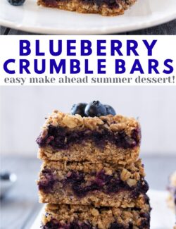 Blueberry crumble bars long pin.