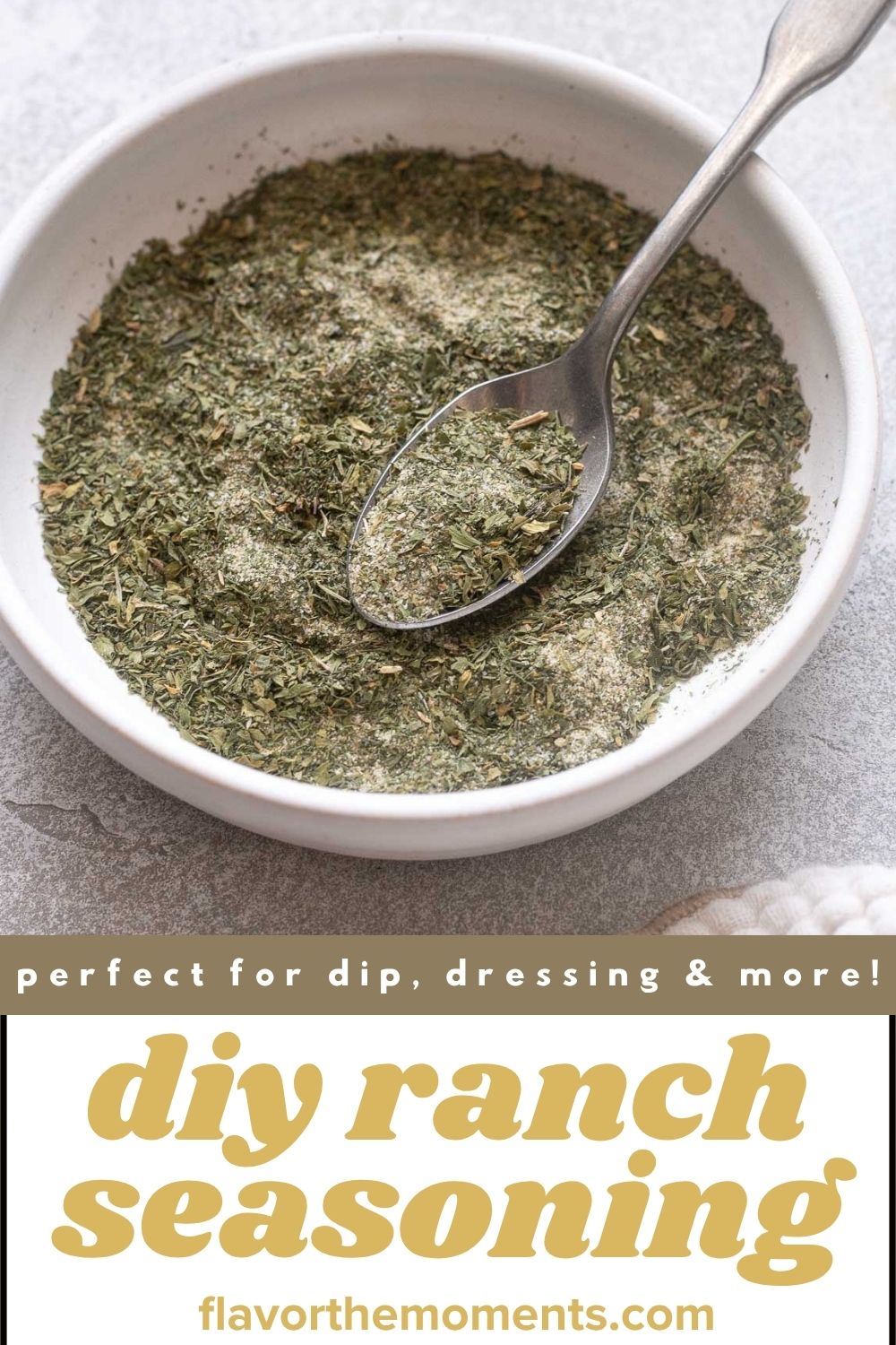 Homemade Ranch Seasoning - Flavor the Moments