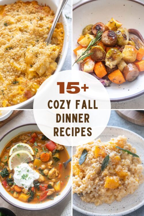 15 Easy Fall Dinner Recipes - Flavor the Moments