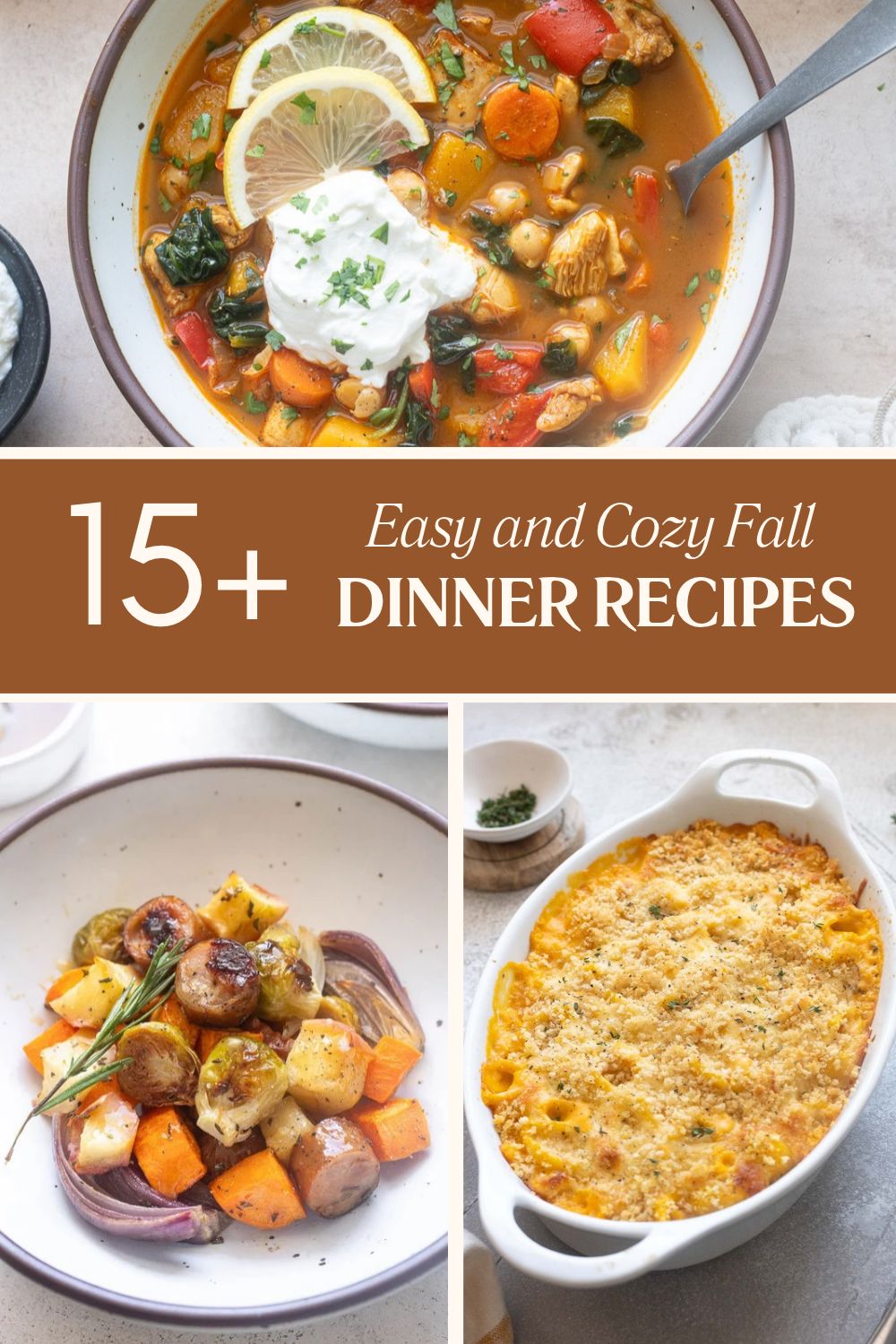 15 Easy Fall Dinner Recipes - Flavor the Moments