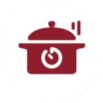 Slow cooker icon.