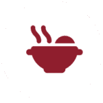 Soup bowl icon.
